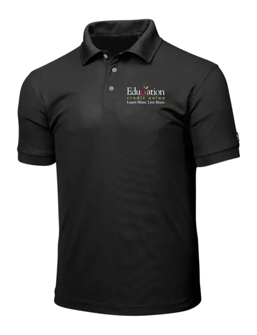 OGIO Blacktop Caliber 2.0 Polo w/Education Credit Union Logo