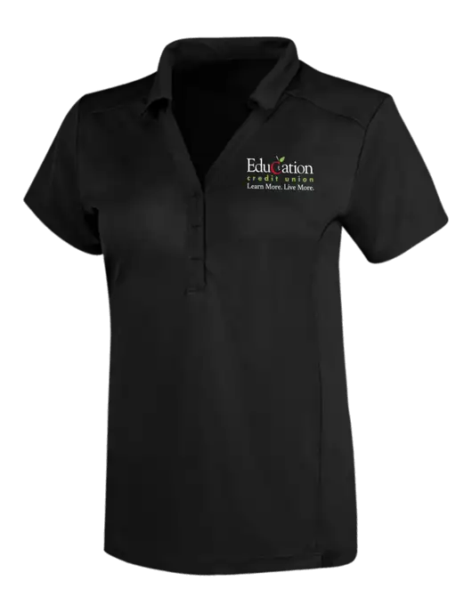OGIO Blacktop Womens Framework Polo w/Education Credit Union Logo