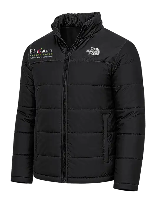 North Face Black Everyday Insulated Jacket w/Education Credit Union Logo