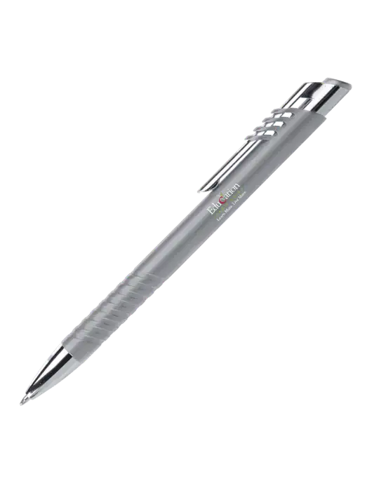 Schirhart Grey Pen - Black Ink w/Education Credit Union Logo