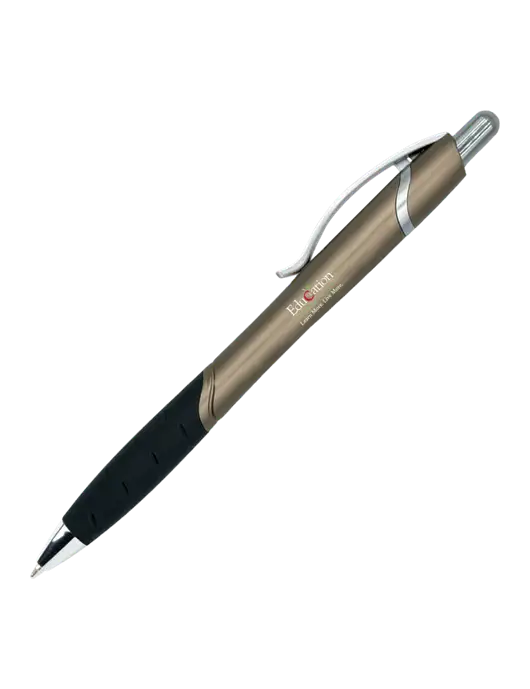 Summerhill Grey Pen - Black Ink w/Education Credit Union Logo