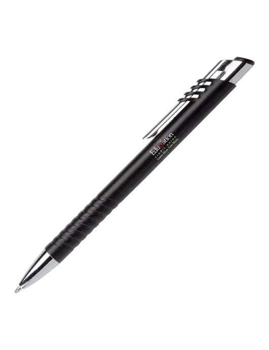Schirhart Black Pen - Black Ink w/Education Credit Union Logo