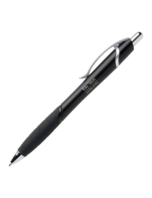 Summerhill Black Pen - Black Ink w/Education Credit Union Logo