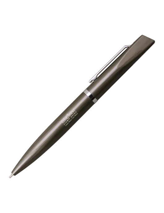 Santos Gunmetal Pen - Black Ink w/Education Credit Union Logo