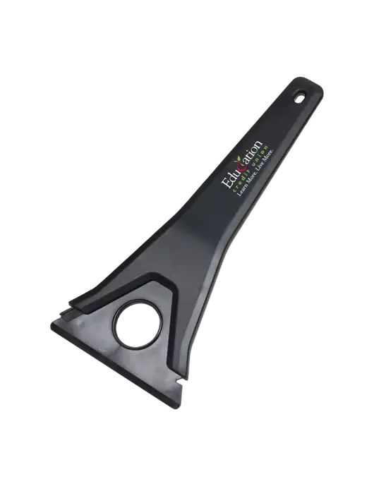 TriBlade Black Windshield Scraper w/Education Credit Union Logo
