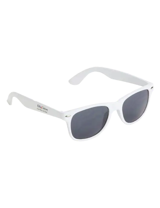 Daytona White Sunglasses w/Education Credit Union Logo