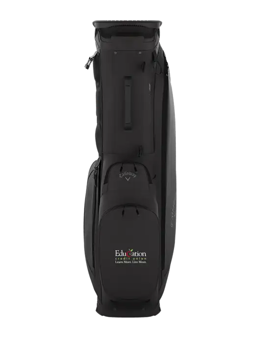Callaway Fairway C Black Stand Golf Bag w/Education Credit Union Logo