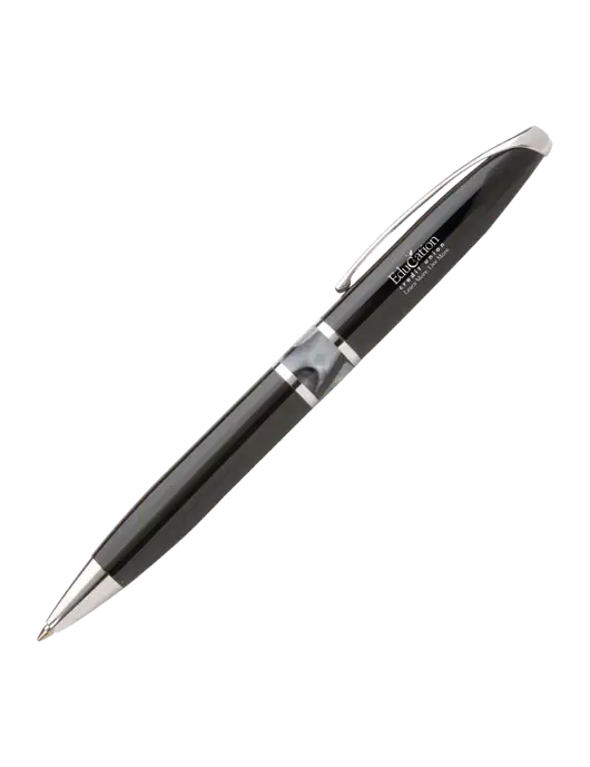 Illusion Black Pen - Black Ink w/Education Credit Union Logo