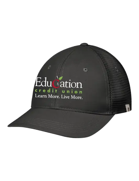 Carhartt Black Trucker Rugged Pro Series Cap w/Education Credit Union Logo