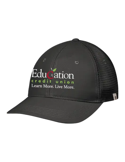 Carhartt Black Trucker Rugged Pro Series Cap w/Education Credit Union Logo