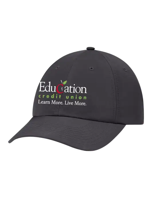 Richardson Relaxed Performance Lite Dark Grey Cap w/Education Credit Union Logo