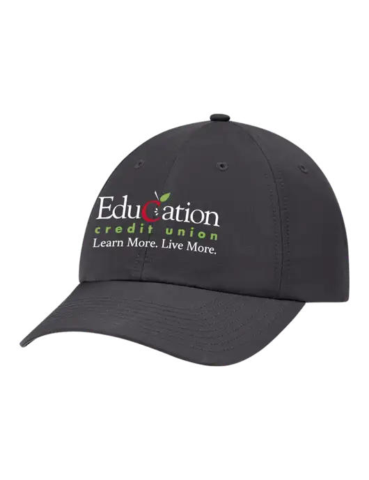 Richardson Relaxed Performance Lite Dark Grey Cap w/Education Credit Union Logo