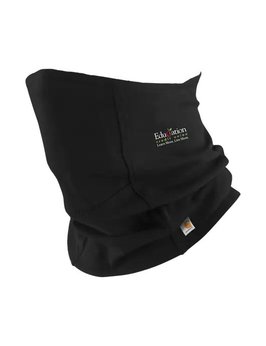 Carhartt Black Cotton Blend Filter Pocket Gaiter w/Education Credit Union Logo