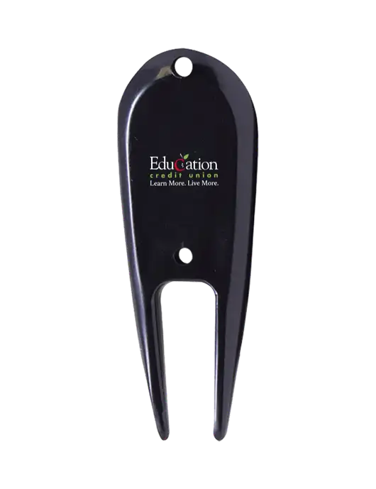 Black Divot Tool w/Education Credit Union Logo