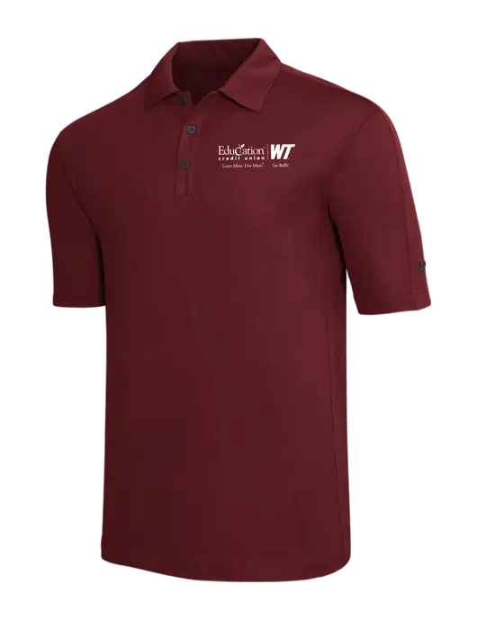 Nike Cardinal Tech Sport Dri-FIT Polo w/ECU/WT Logo