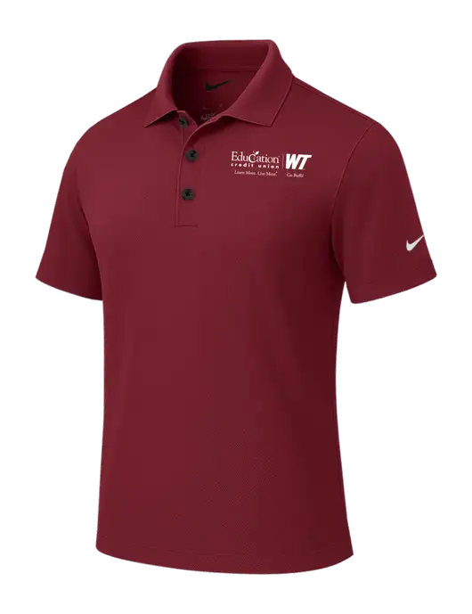 Nike Cardinal Tech Basic Dri-FIT Polo
 w/ECU/WT Logo